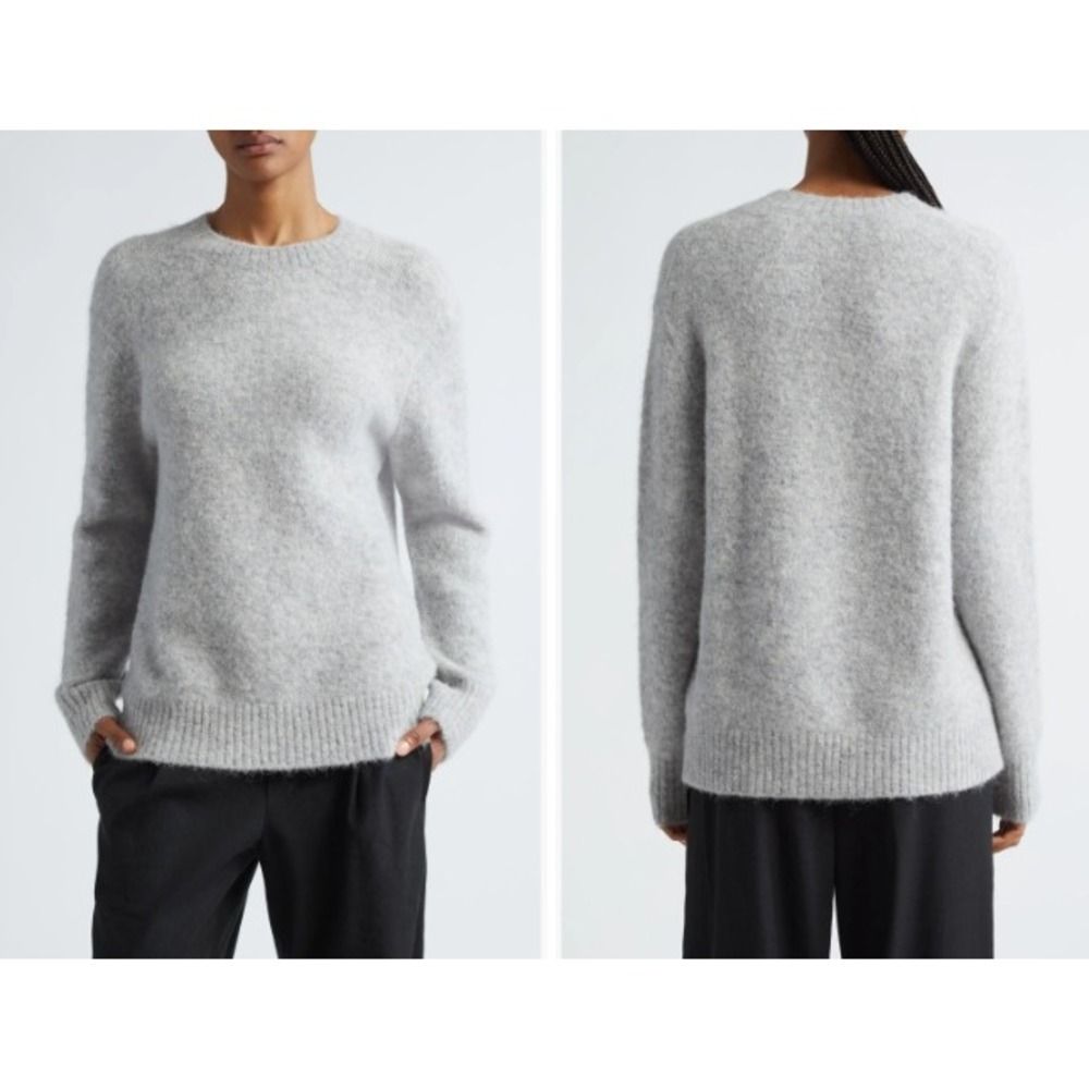 Vince Alpaca Blend Tunic Sweater Relaxed Crewneck Sweater XL V044679418 NEW